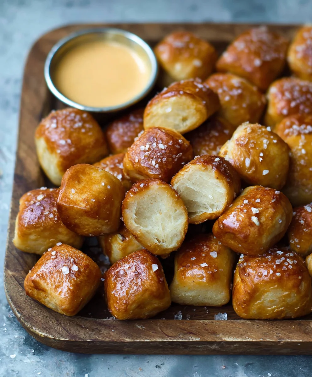 Soft Pretzel Bites Recipe - Easy Homemade Treat