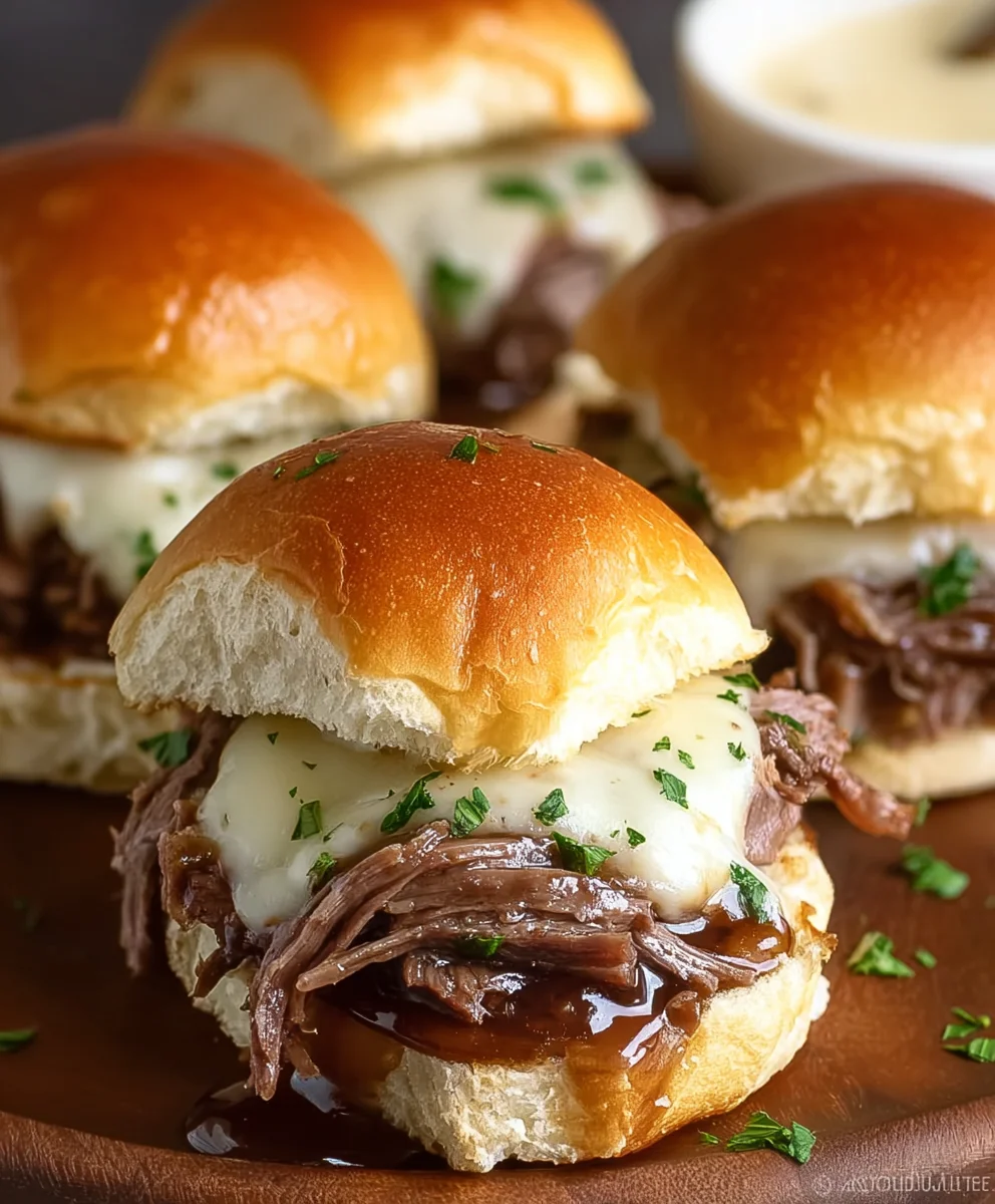 Easy Beef French Dip Sliders - Quick Bite Recipe