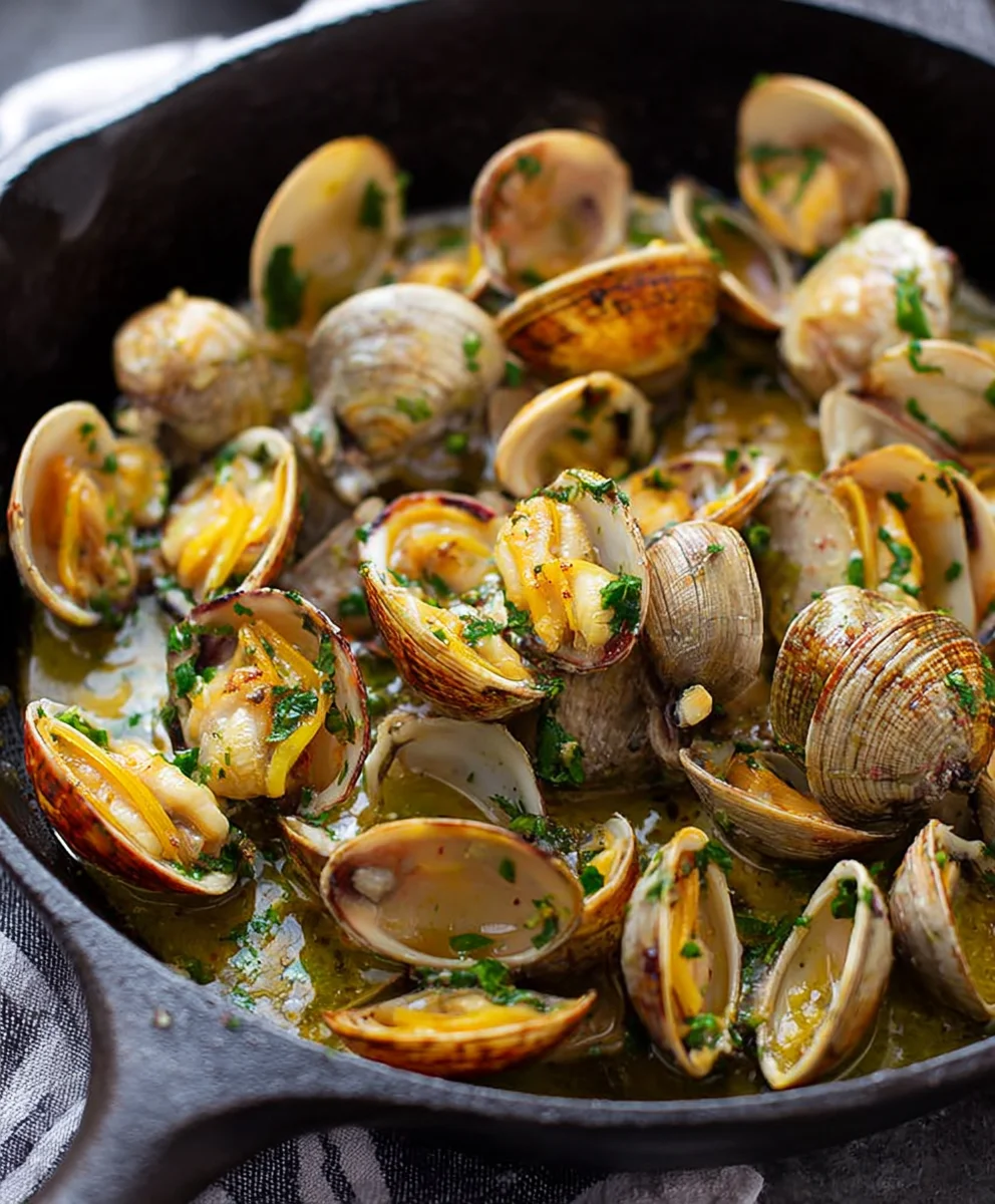 Garlic Butter Clams - Quick & Easy Recipe