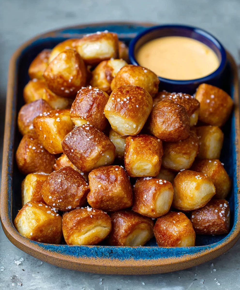 Soft Pretzel Bites Recipe - Easy Homemade Treat