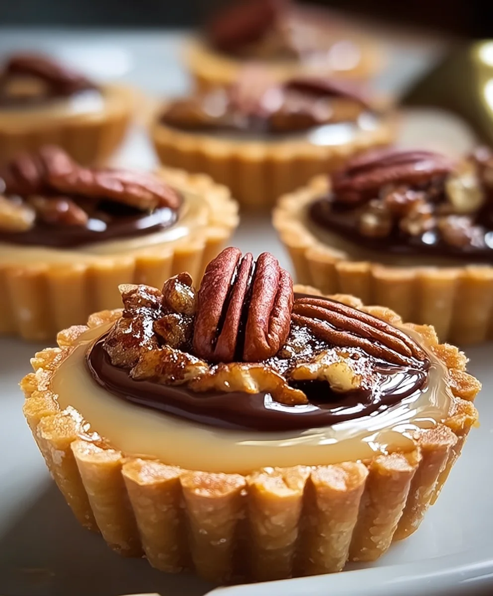 Easy Mini Pecan Tarts-Quick Dessert Recipe