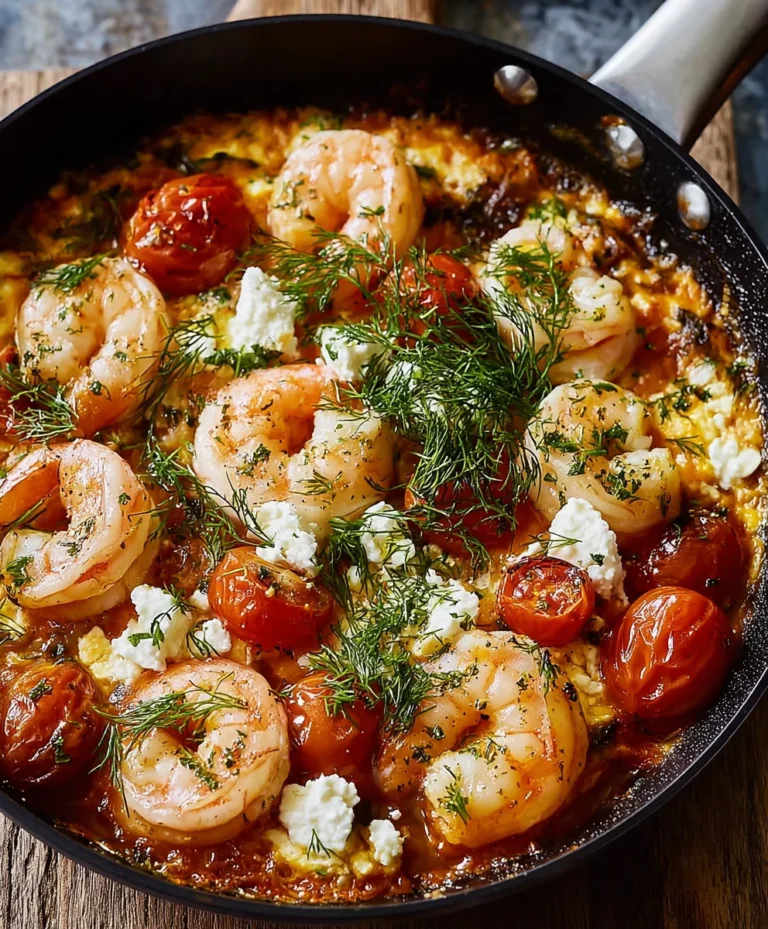 Shrimp Saganaki – Delicious Baked Shrimp Recipe