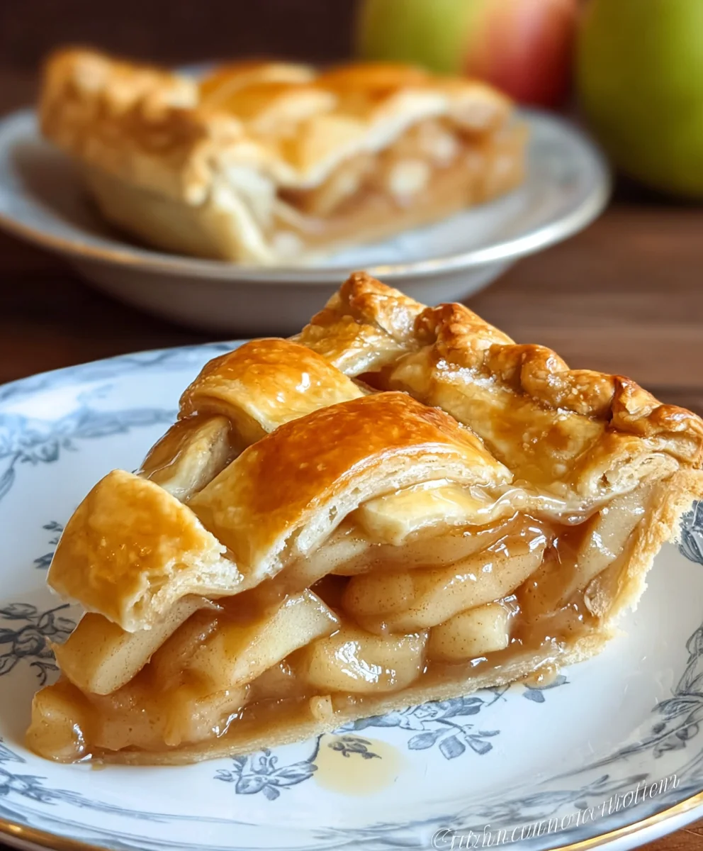 Copycat Apple Pie Recipe-Sweet & Savory Delight