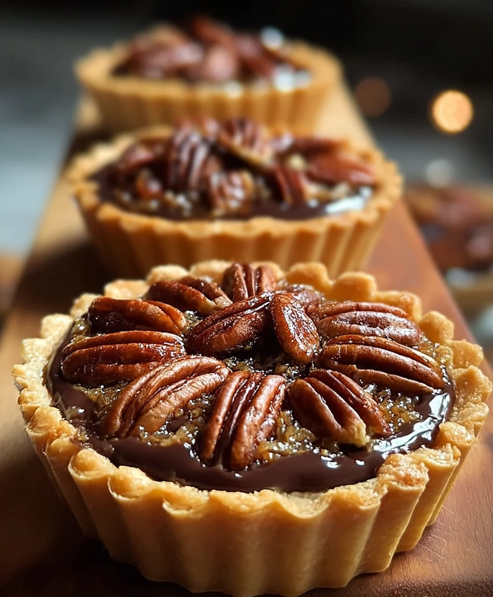 Easy Mini Pecan Tarts-Quick Dessert Recipe