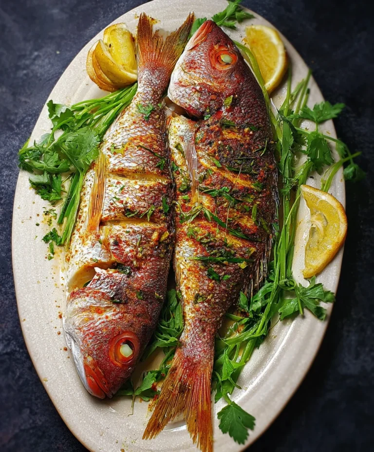 Oven Baked Whole Snapper- Delicious & Easy Fish Recipe