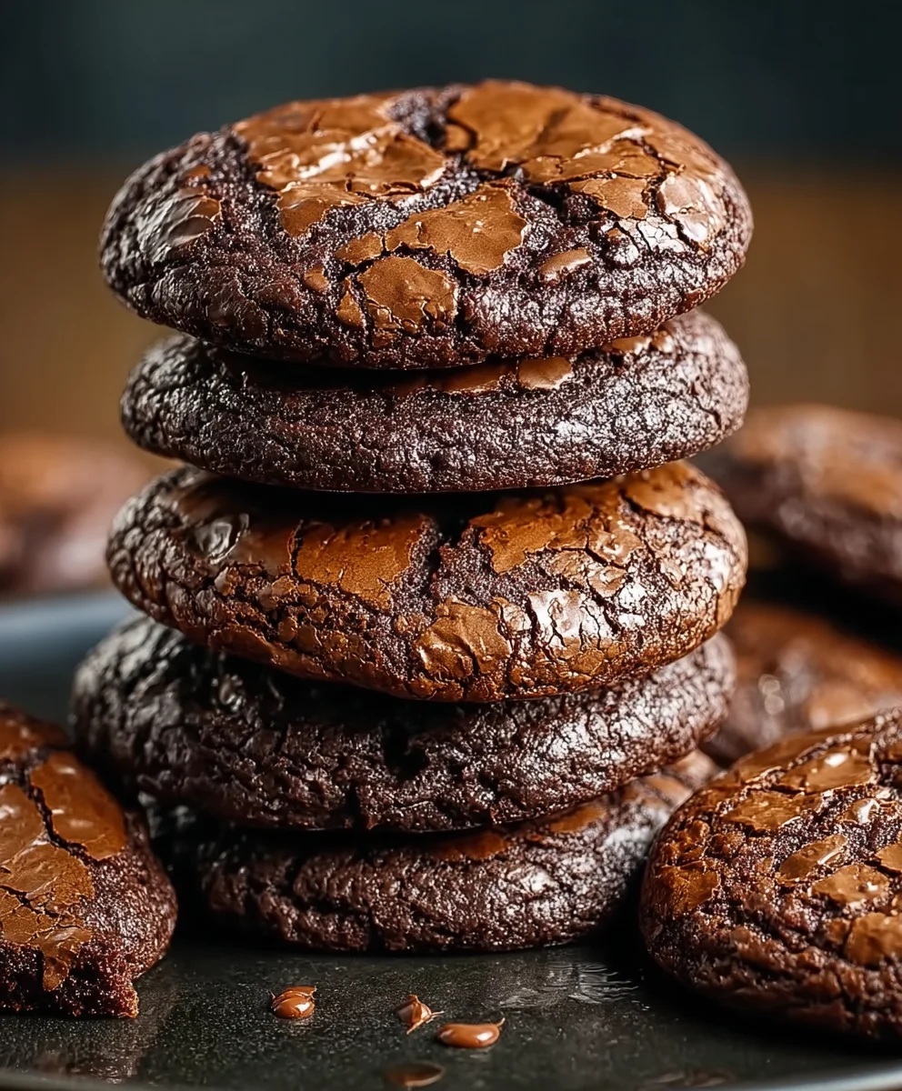 Fudgy Brownie Cookies - Easy Chocolate Delight