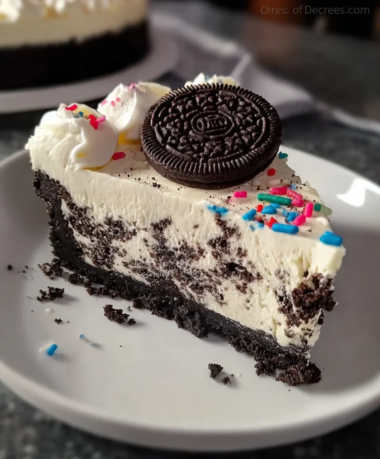Easy No-Bake Oreo Cheesecake Recipe
