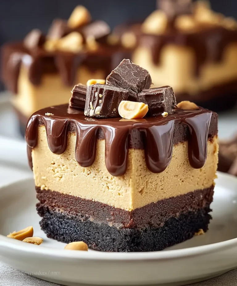 Decadent Chocolate Peanut Butter Cheesecake Bliss