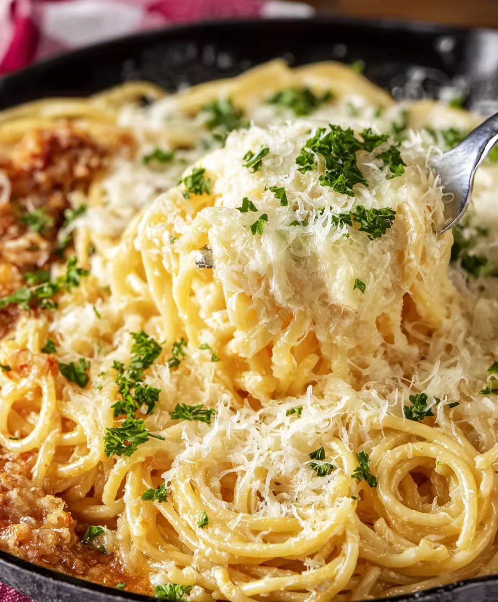 Creamy Spaghetti Alfredo - Easy & Delicious Recipe