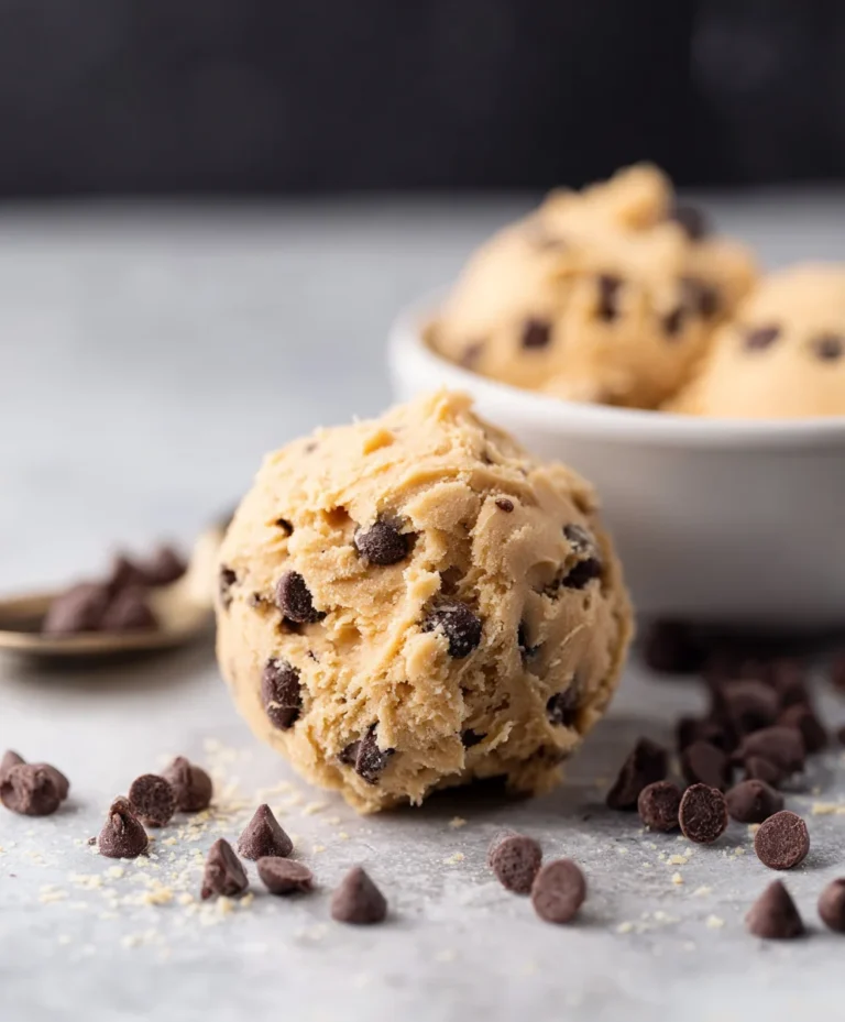 Best Edible Chocolate Chip Cookie Dough-Easy Recipe
