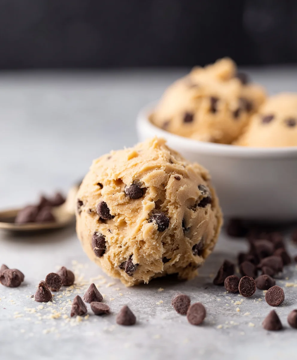 Best Edible Chocolate Chip Cookie Dough-Easy Recipe