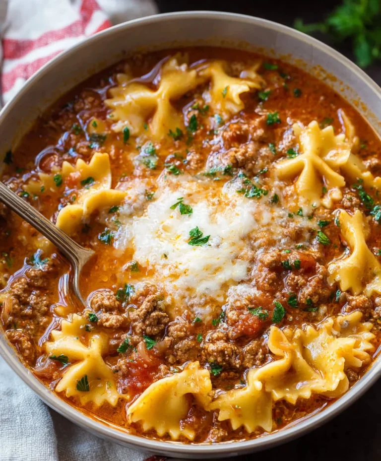 Easy Lasagna Soup – Comfort Food Fast