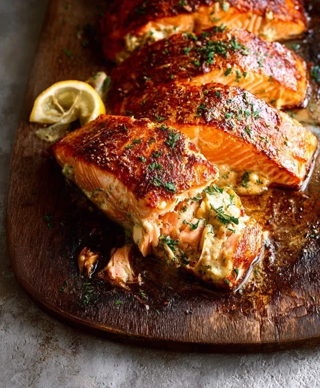 Stuffed Salmon