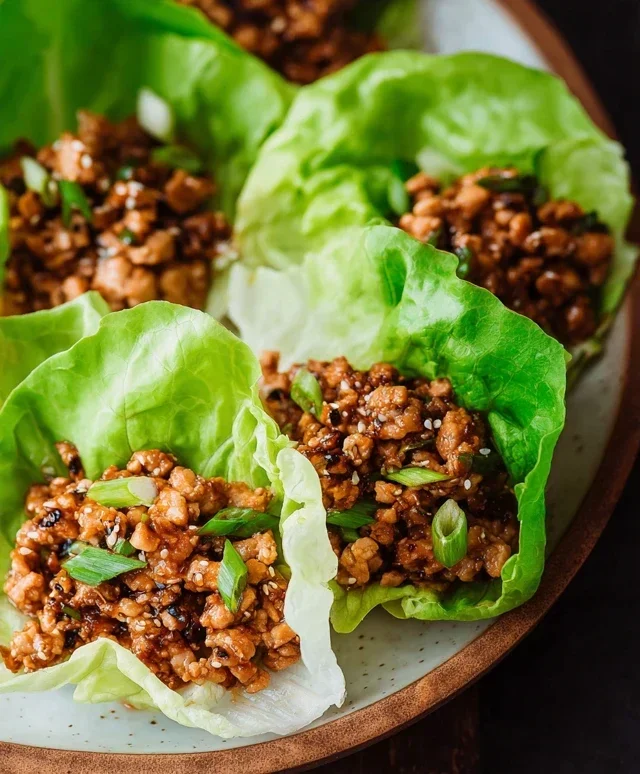 Crunchy PF Chang's Lettuce Wraps