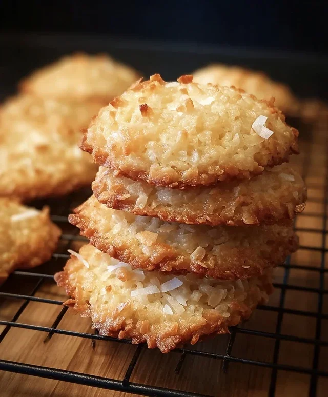 Chewy Coconut Cookies