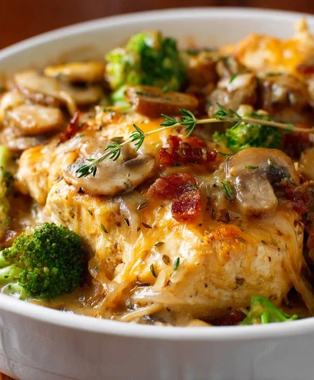 Easy Low Carb Chicken Casserole
