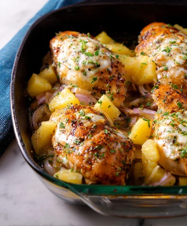 Pineapple Baked Chicken
