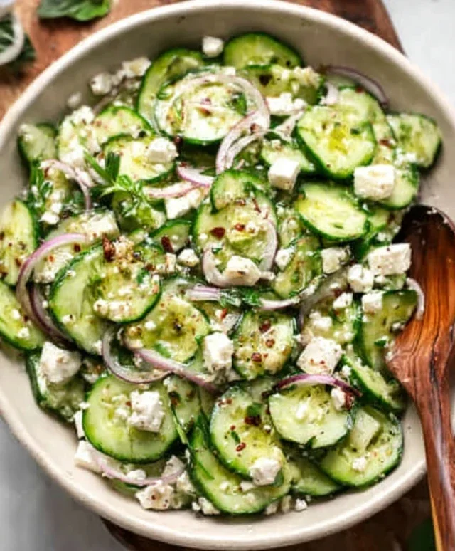 Cucumber Feta Salad Recipe