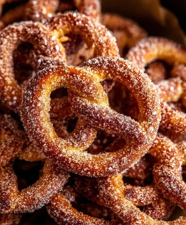 Cinnamon Sugar Pretzels
