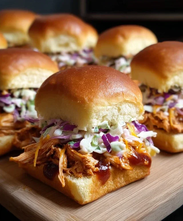 BBQ Chicken Sliders