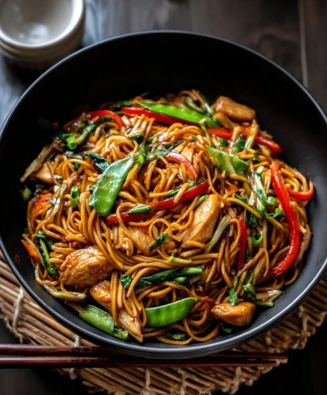 Chicken Lo Mein Recipe