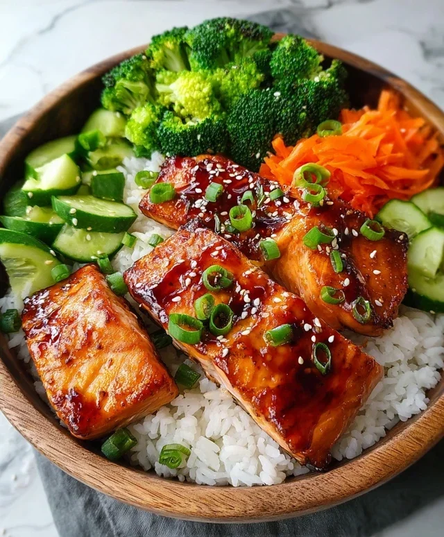 Meal Prep Teriyaki Salmon Rice Bowls