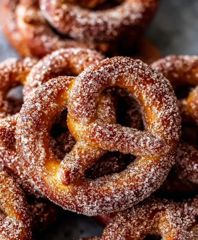 Cinnamon Sugar Pretzels