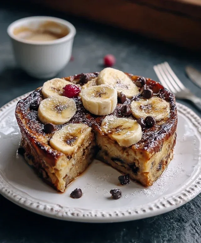 Gluten Free Banana Pancake Bake