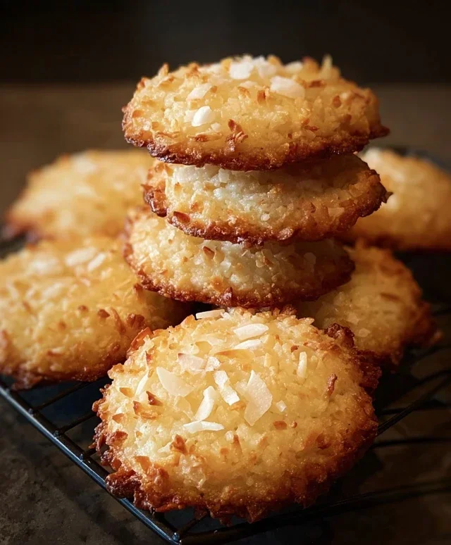 Chewy Coconut Cookies