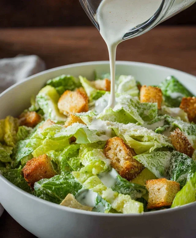 Homemade Caesar Salad Dressing