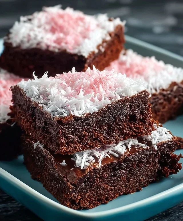 Sno Ball Brownies