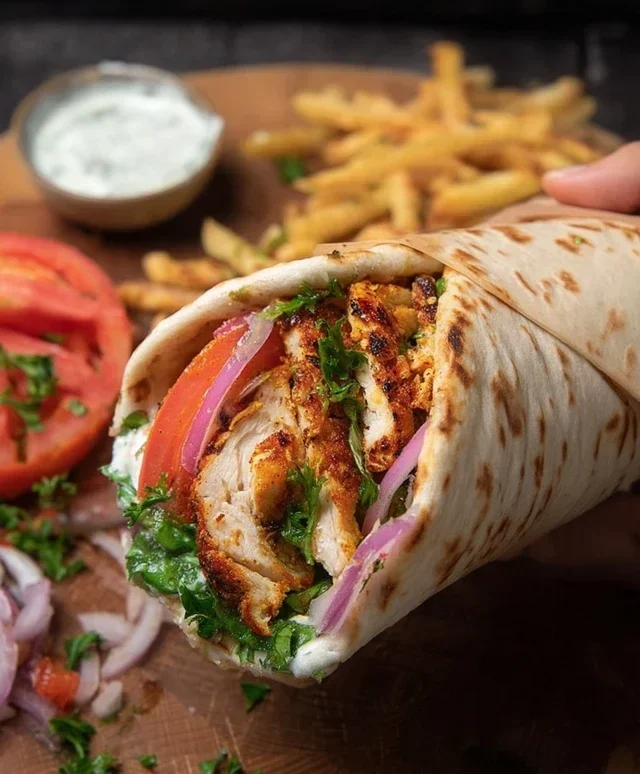 Chicken Shawarma Wrap
