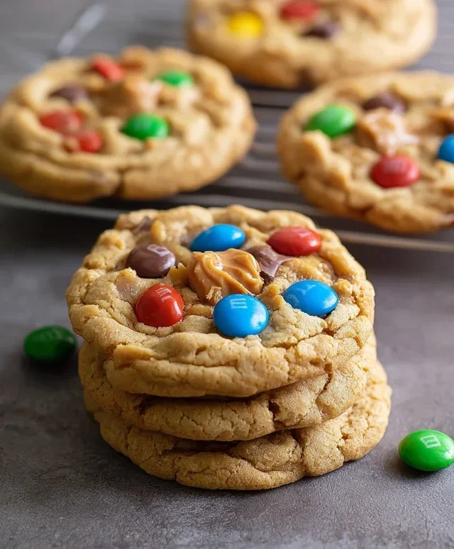Peanut Butter M&M Cookies