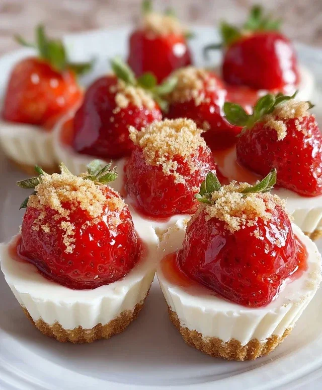 Cheesecake Deviled Strawberries