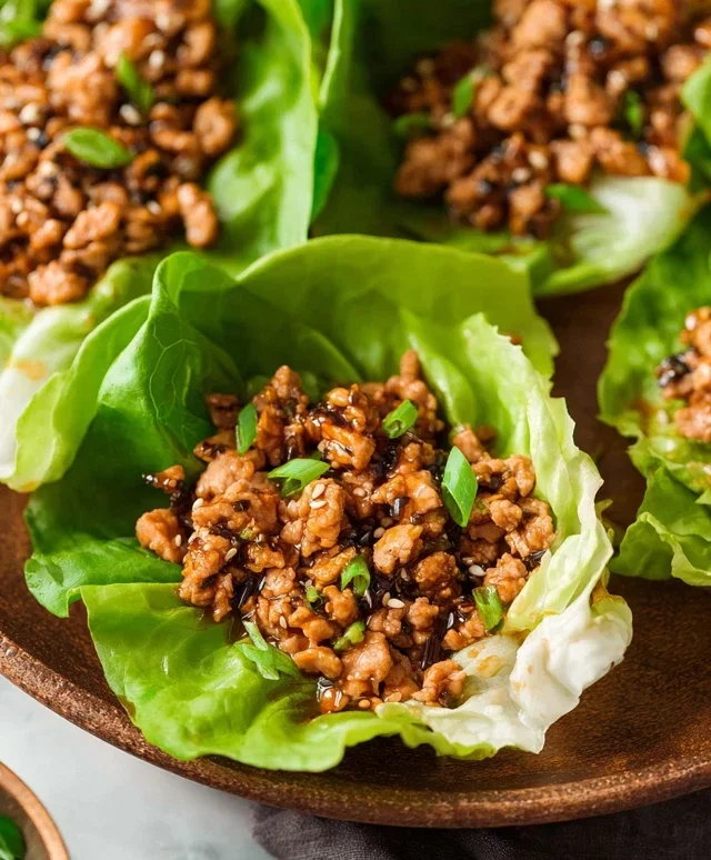 Crunchy PF Chang's Lettuce Wraps