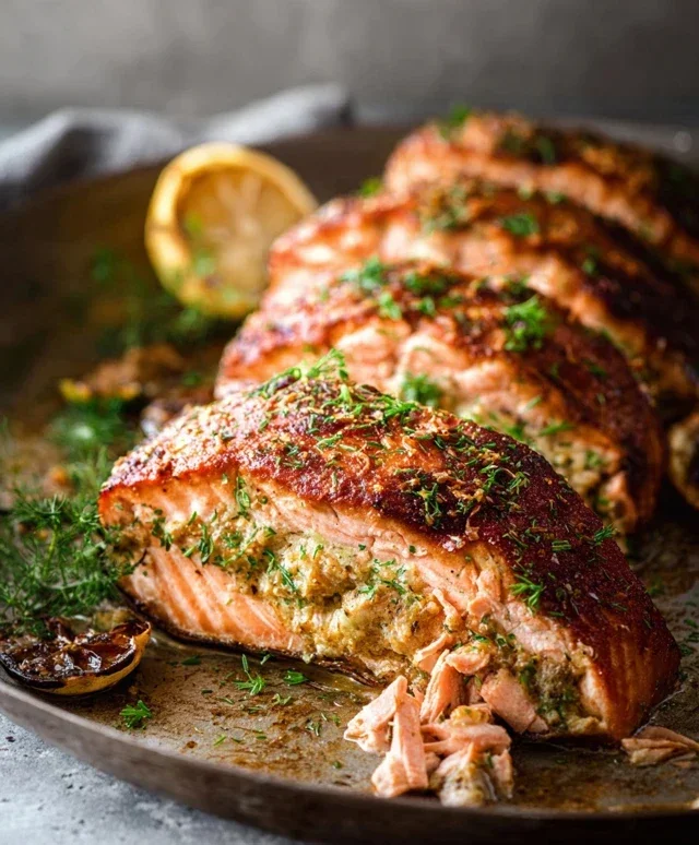 Stuffed Salmon