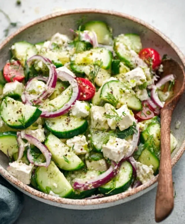 Cucumber Feta Salad Recipe