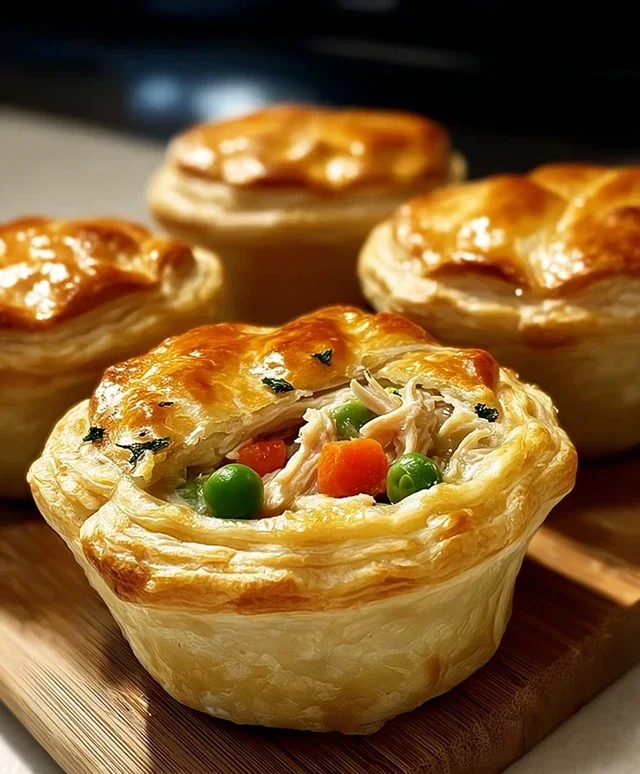 Mini Chicken Pot Pies