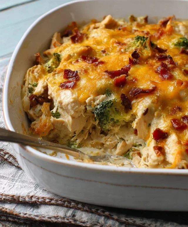 Easy Low Carb Chicken Casserole