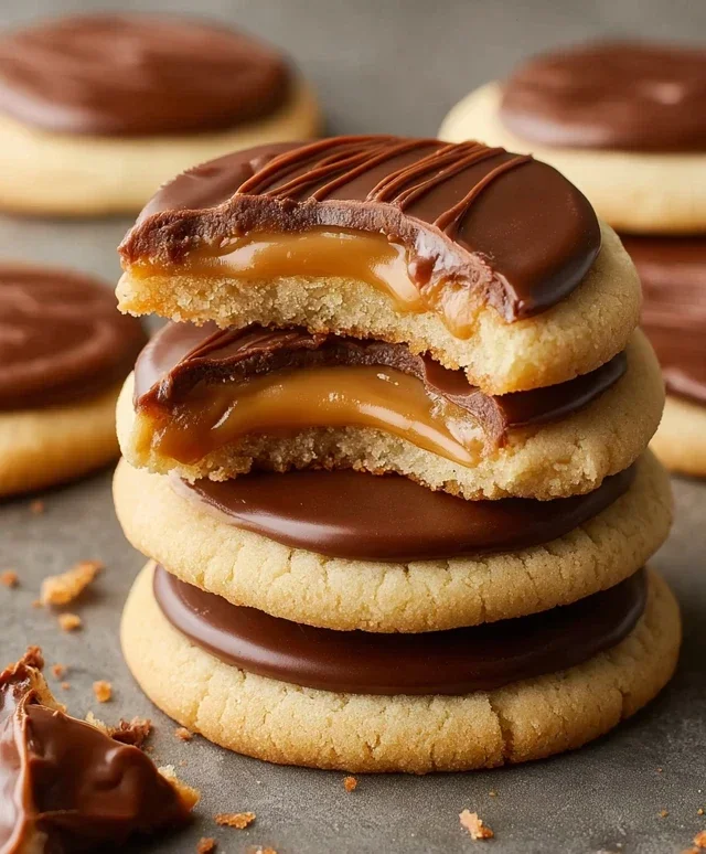 Twix Cookies