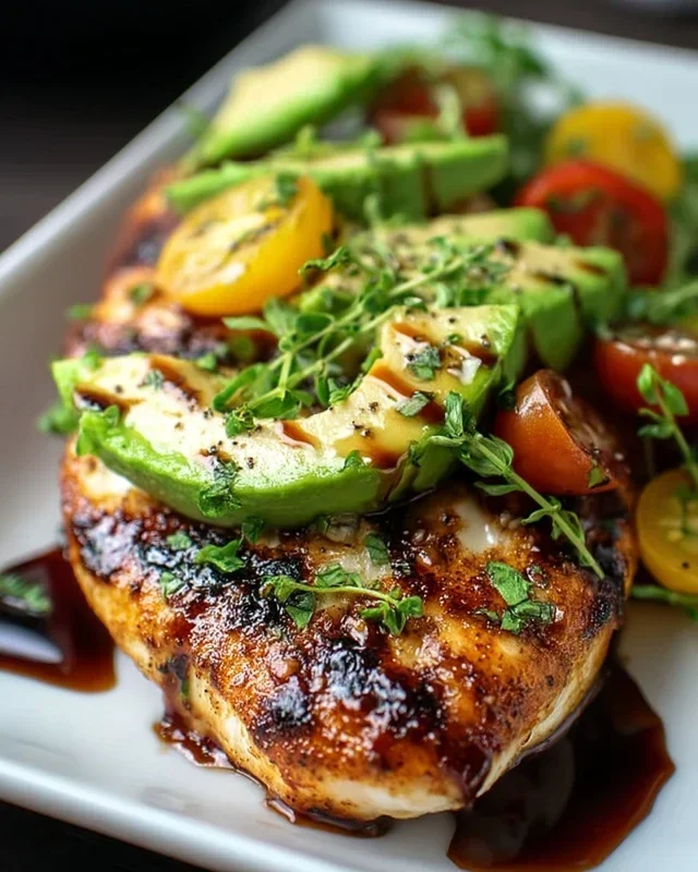 Grilled California Avocado Chicken Recipe
