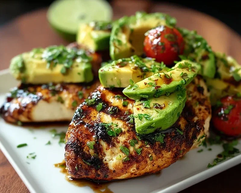 Grilled California Avocado Chicken Recipe