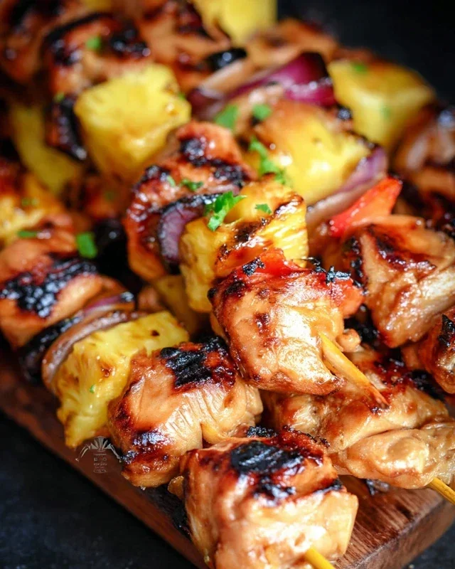 Bang Bang Chicken Skewers