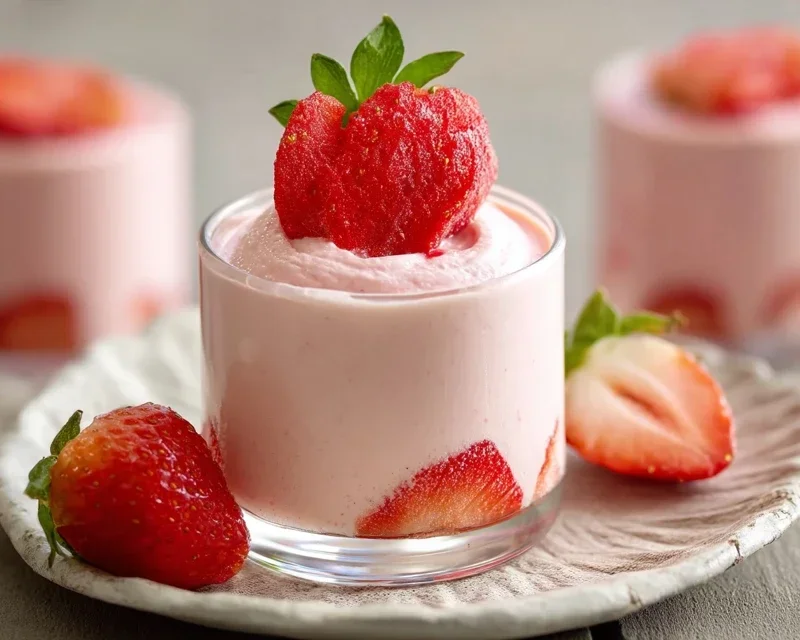 Strawberry Mousse