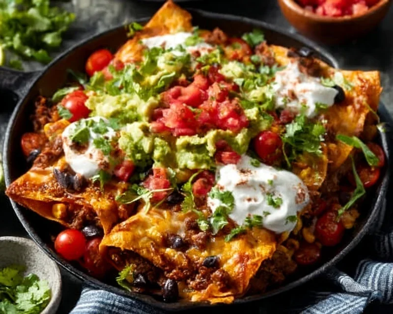 Beef Skillet Enchiladas