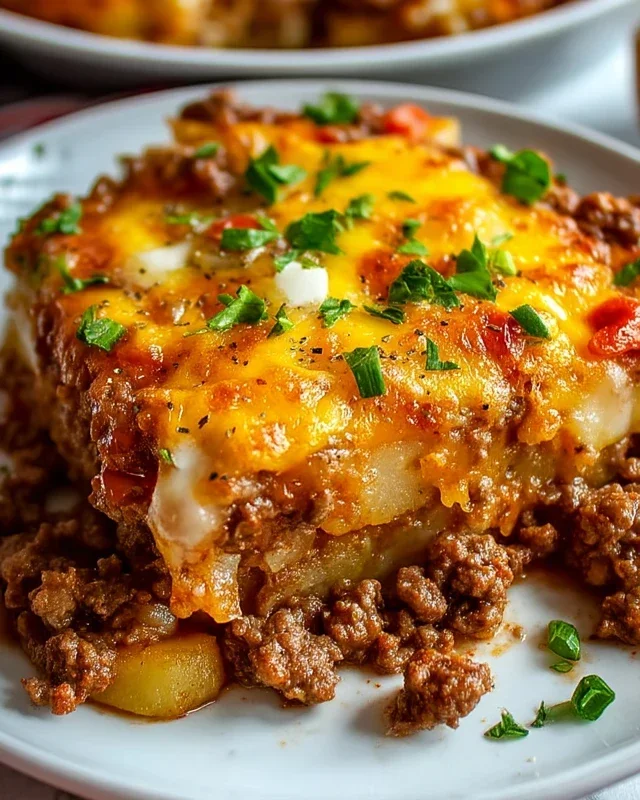 Hobo Casserole Ground Beef