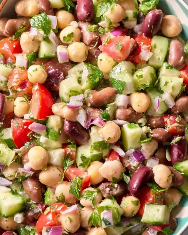 Mediterranean Bean Salad