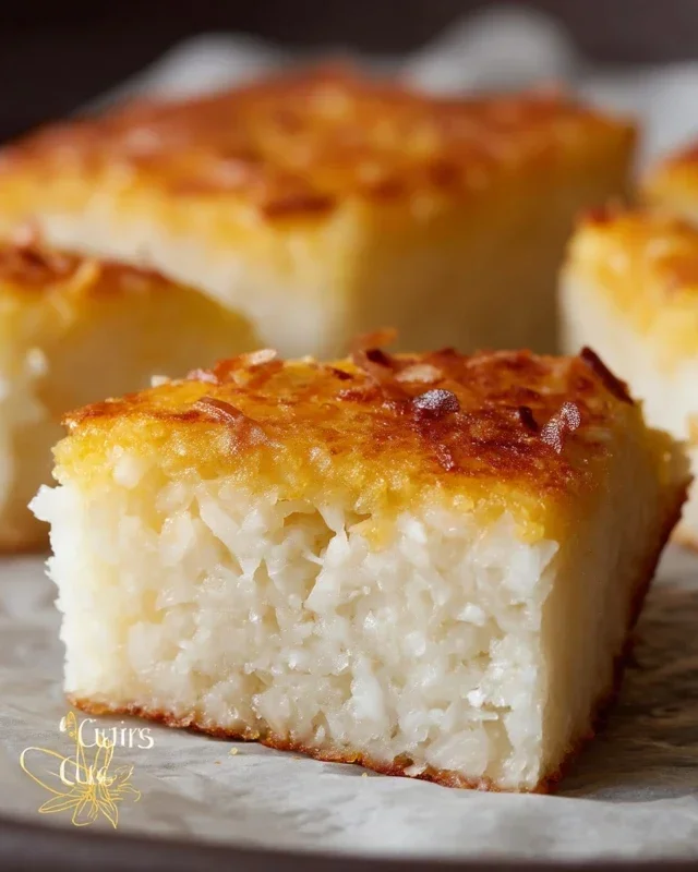 Sticky Coconut Cake