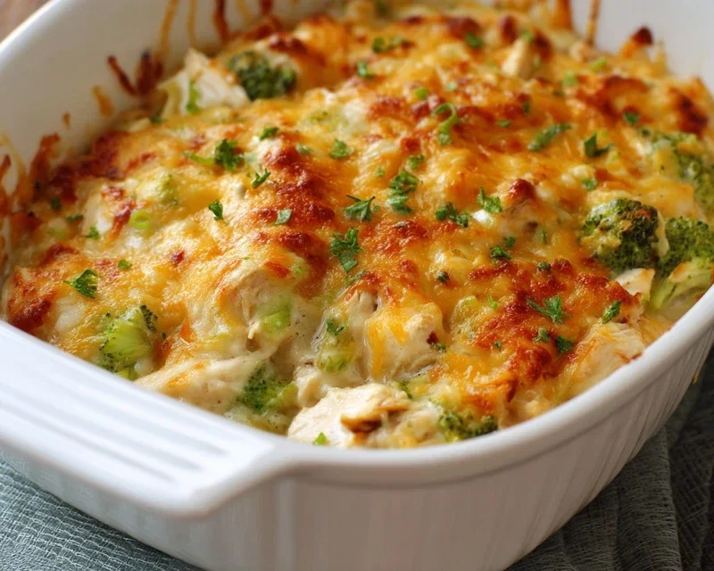 Easy Low Carb Chicken Casserole