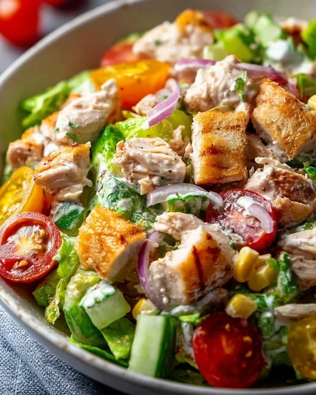 Healthy Ranch Chicken Salad